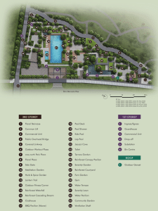 The Hill at One-North Site Plan